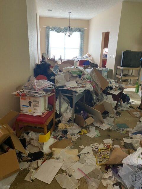 Before IREP hoarder eviction clear out