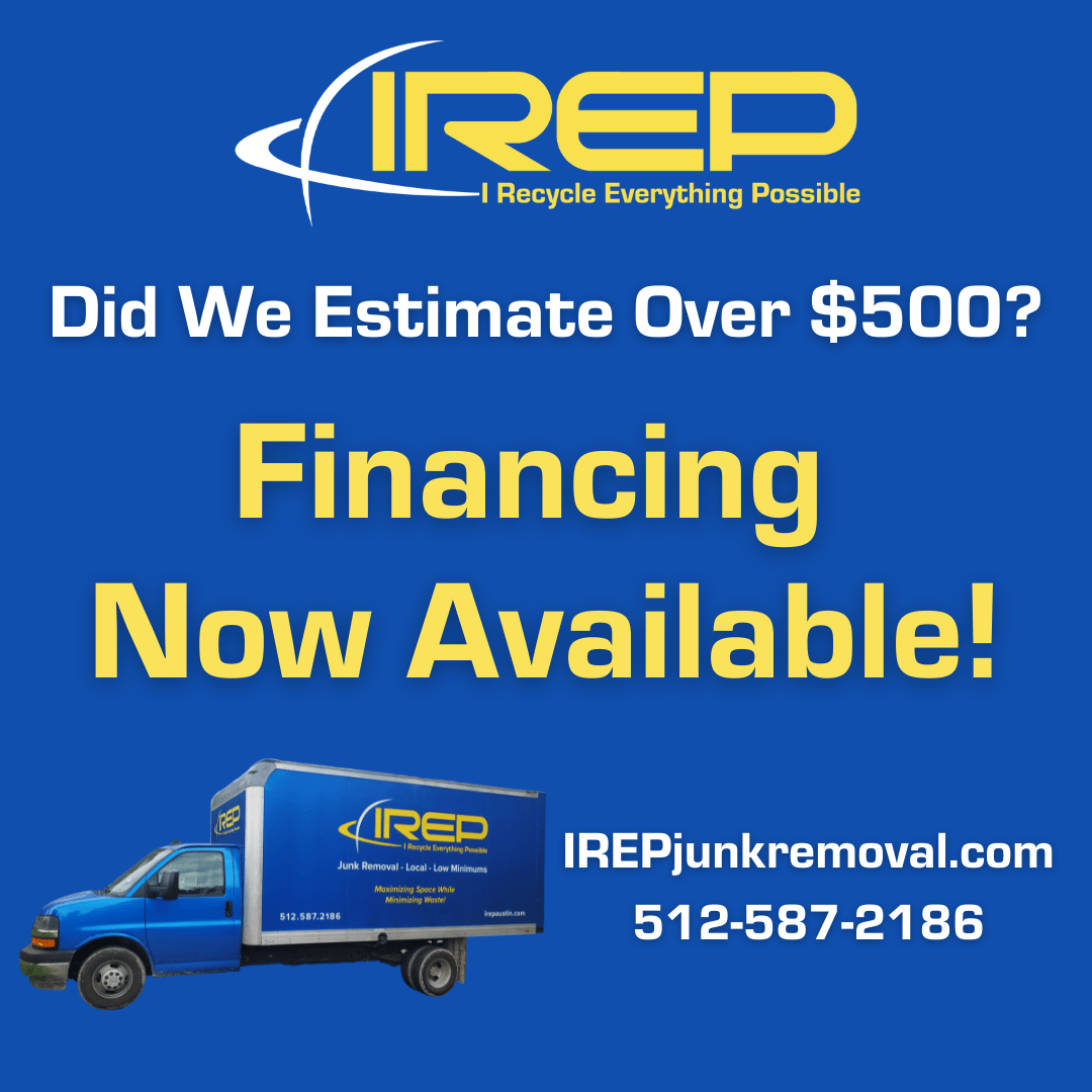 IREP Junk Removal Offers Financing