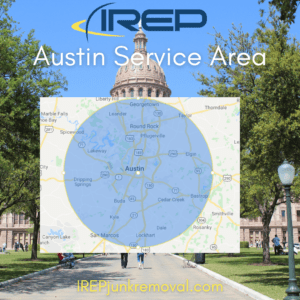 IREP Junk Removal Austin Texas Google Service Area