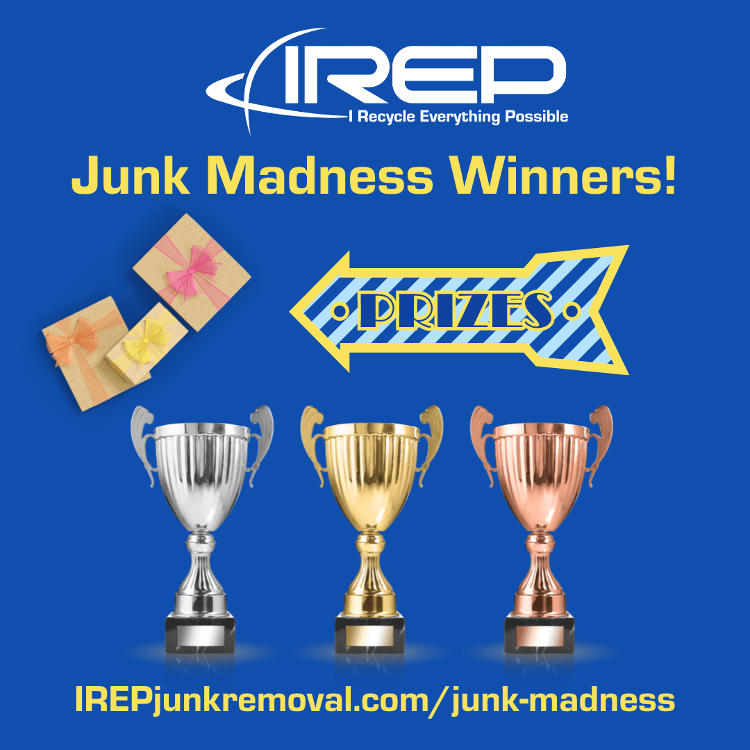 IREP junk Madness Winners prizes sent out this week