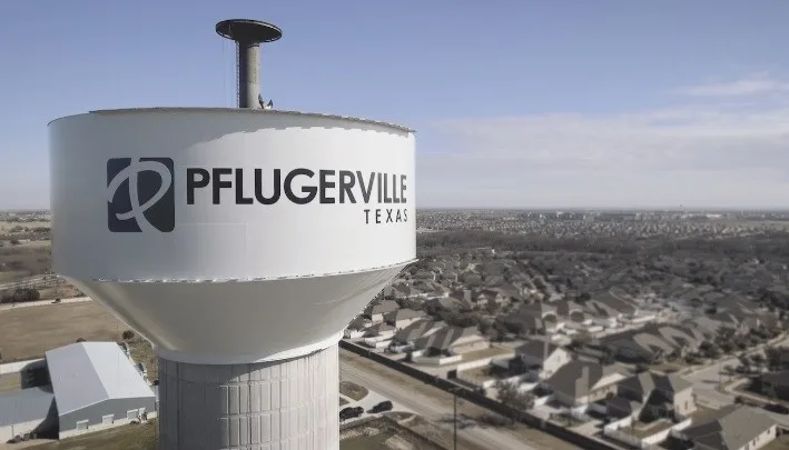 Pflugerville junk removal water tower