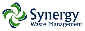 synergy waste management logo commercial property austin
