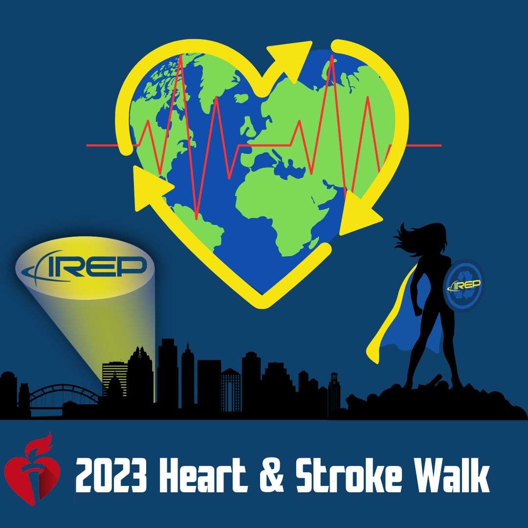 IREP Junk Removal Austin Sponsor The American Heart Association Heart and Stroke Walk with Team on October 21, 2023 donate and join